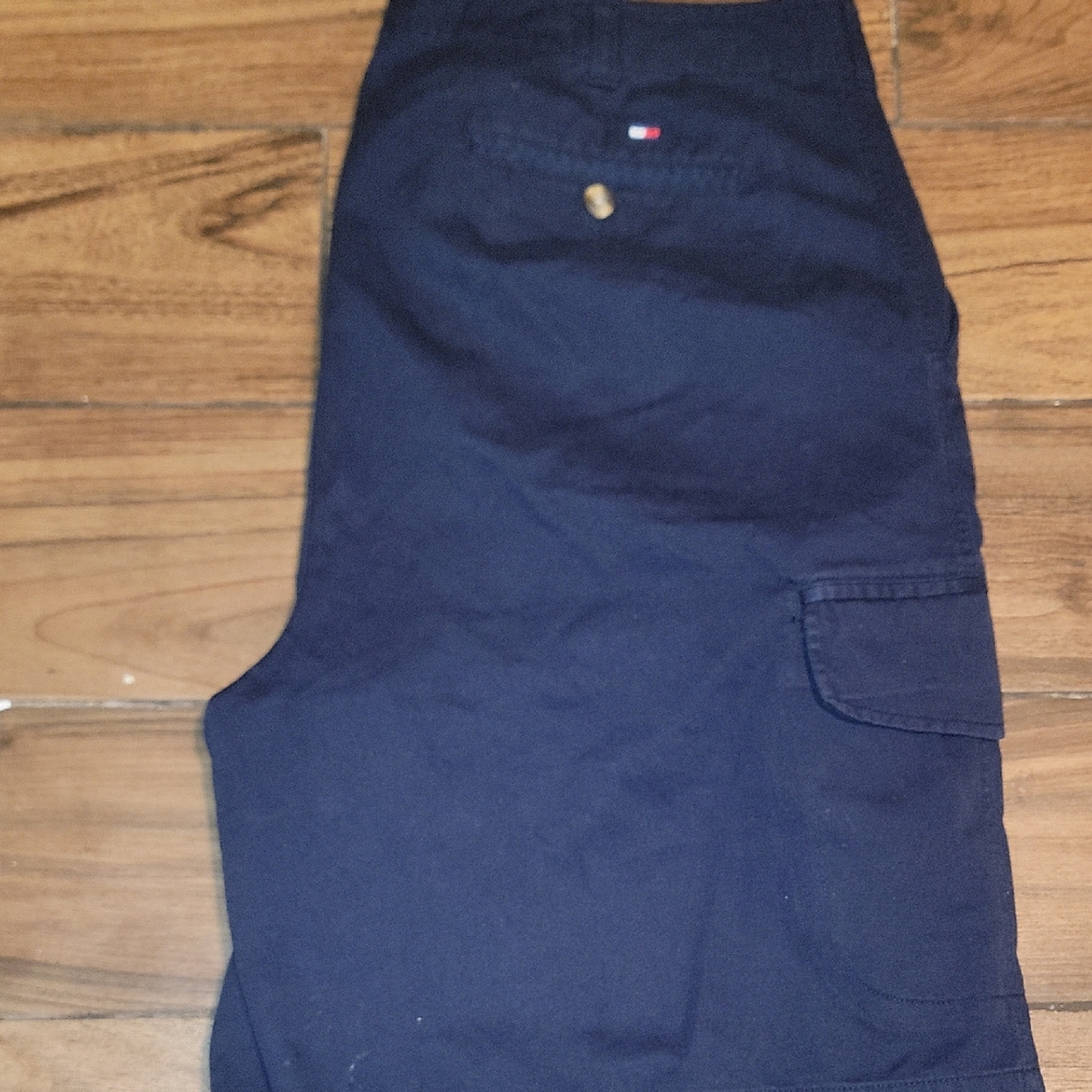 Tommy Hilfiger Navy Cargo Shorts